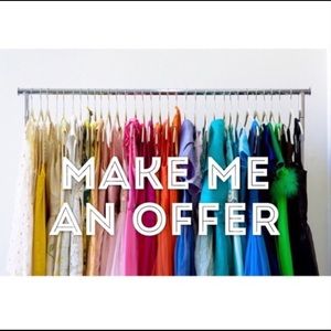 Make an offer, you never know! 😉